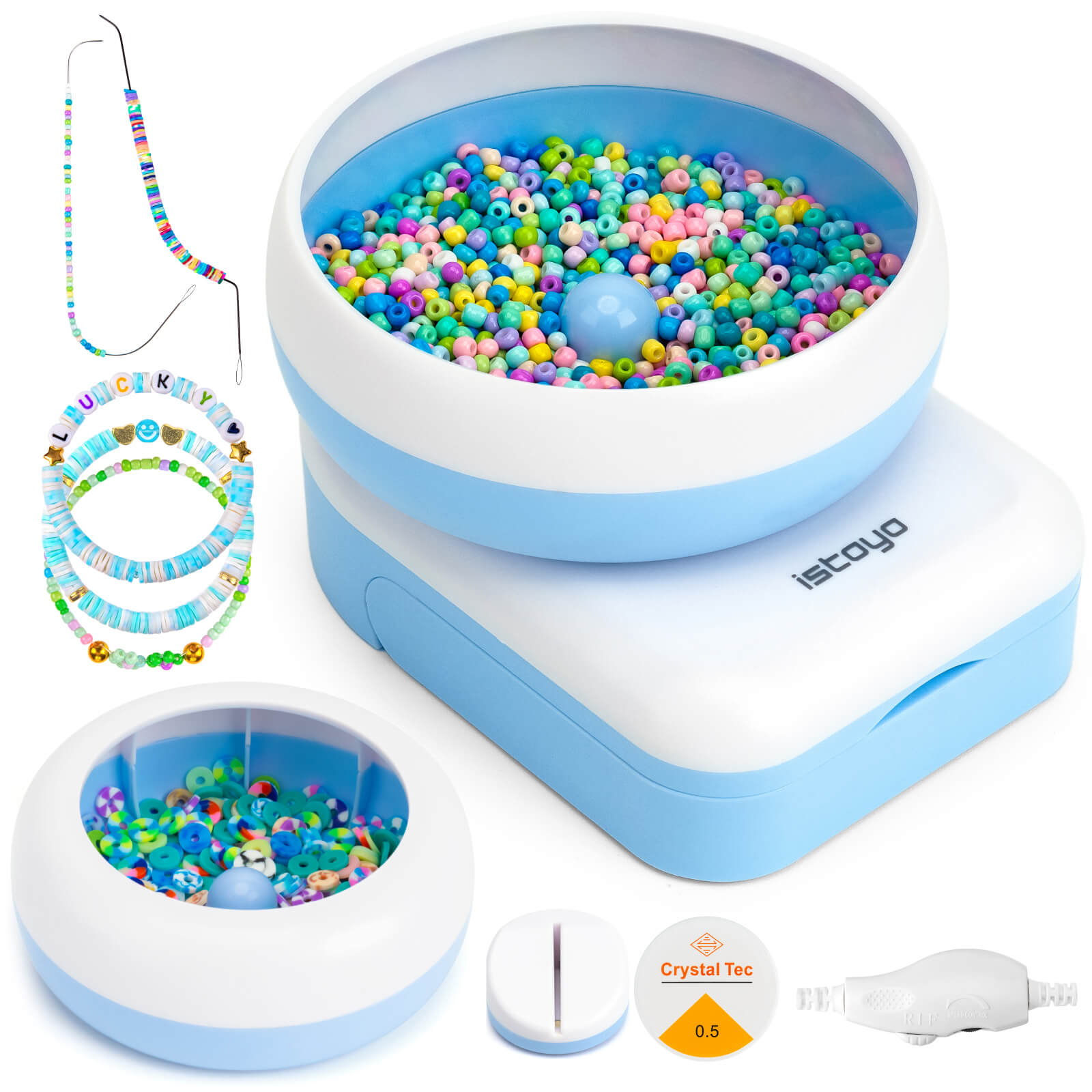 Electric Bead Spinner For Jewelry Making Automatic Beading Machine