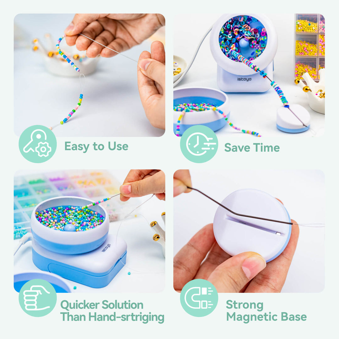 ISTOYO 2IN1 Electric Bead Spinner