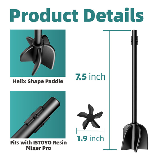 ISTOYO Resin Mixer Pro Paddles