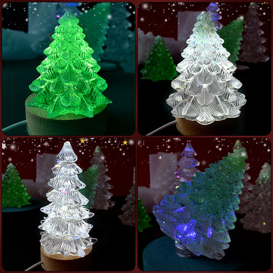 Christmas Tree Shape Resin Silicone Mold