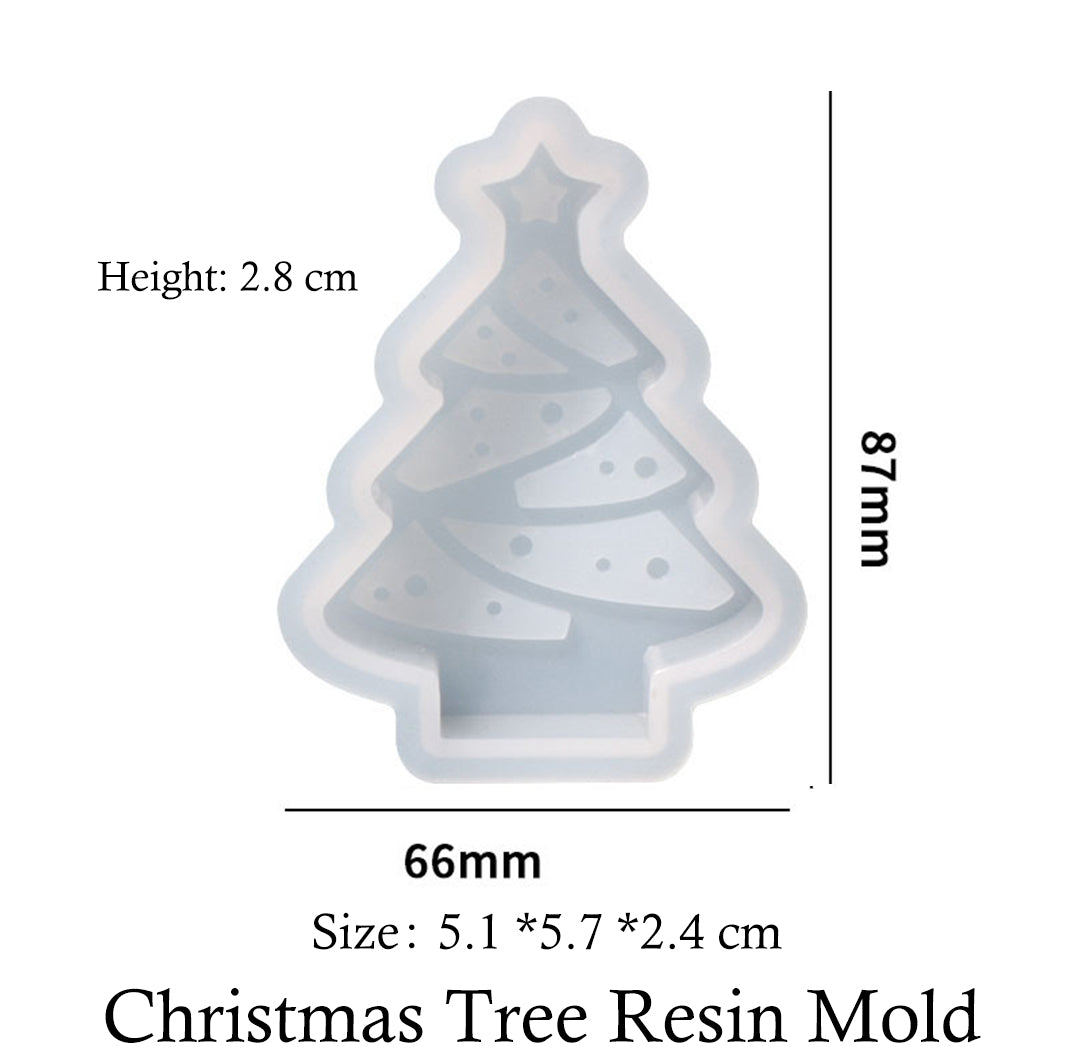Christmas snowflake silicone mold