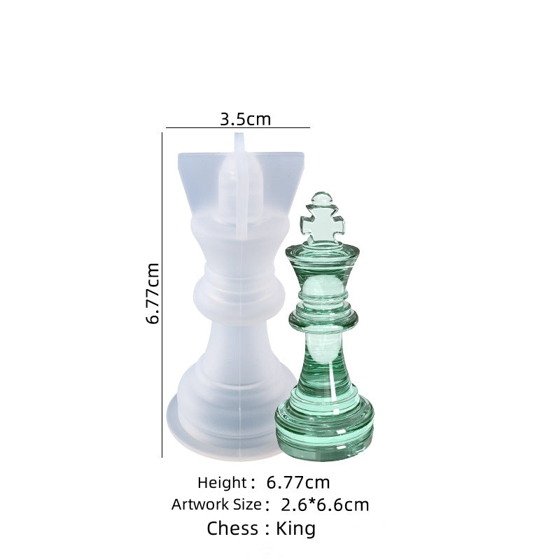 3D Chess Set Resin mold