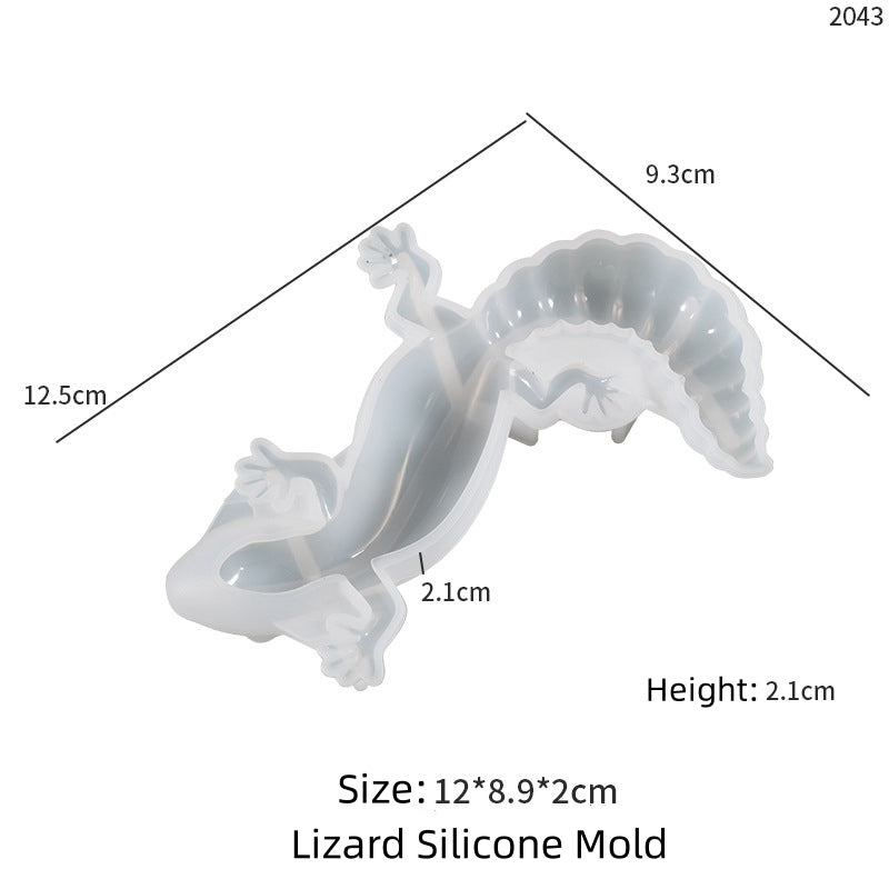 Lizard frog silicone mold