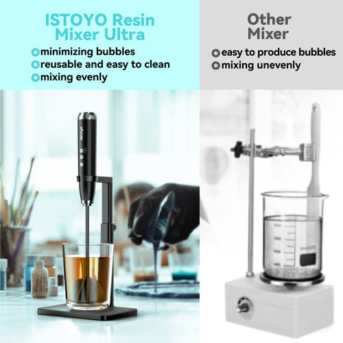 ISTOYO Premium Resin Mixer, Handheld Battery Epoxy Mixer for Saving Your  Wrist, Epoxy Resin Mixer, Resin Kit, Resin Supplies for Resin, Silicone