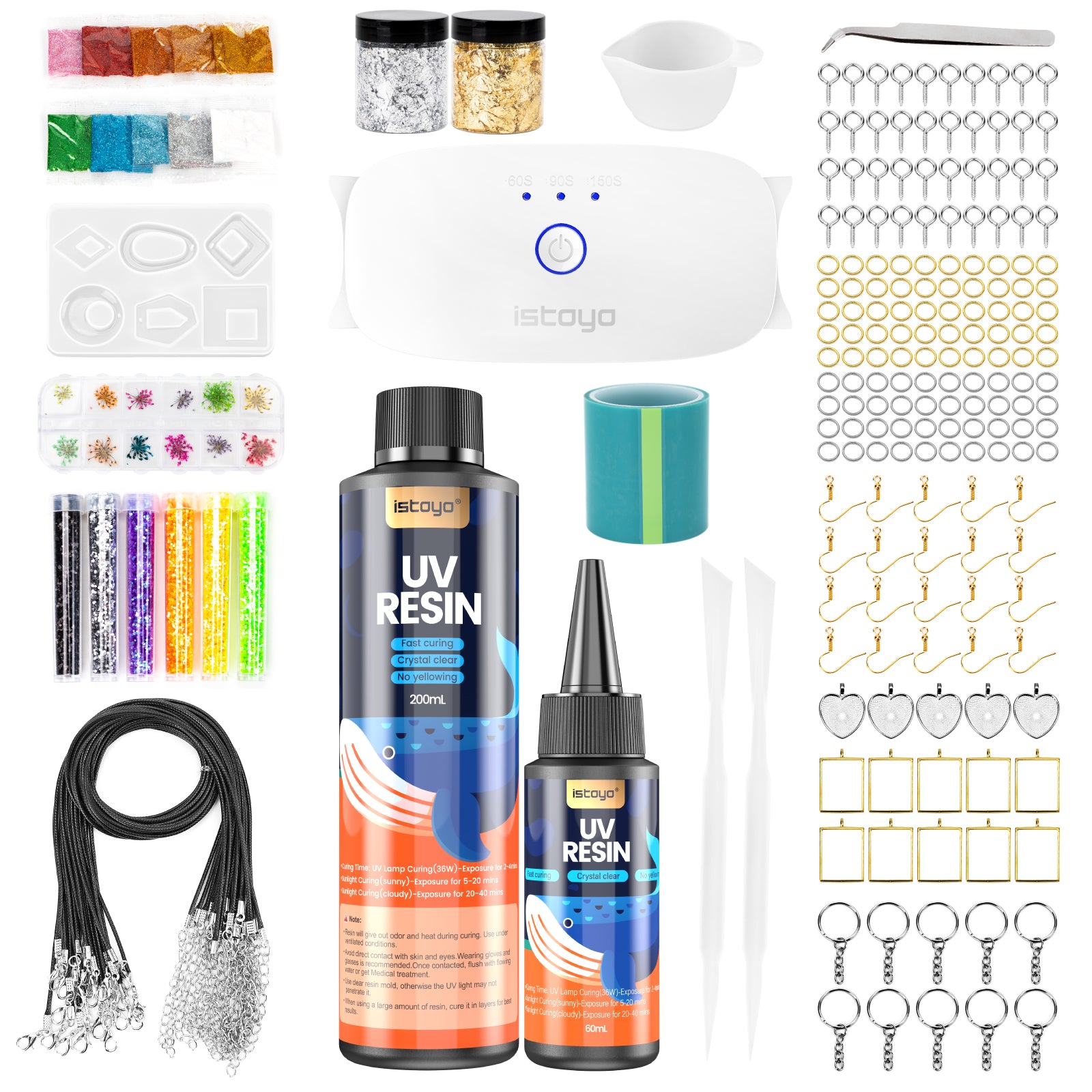 UV Resin Kit with Light – iSTOYO